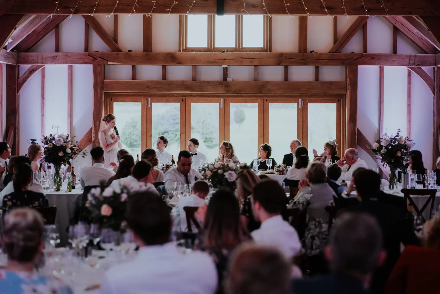 Brookfield Barn wedding speeches