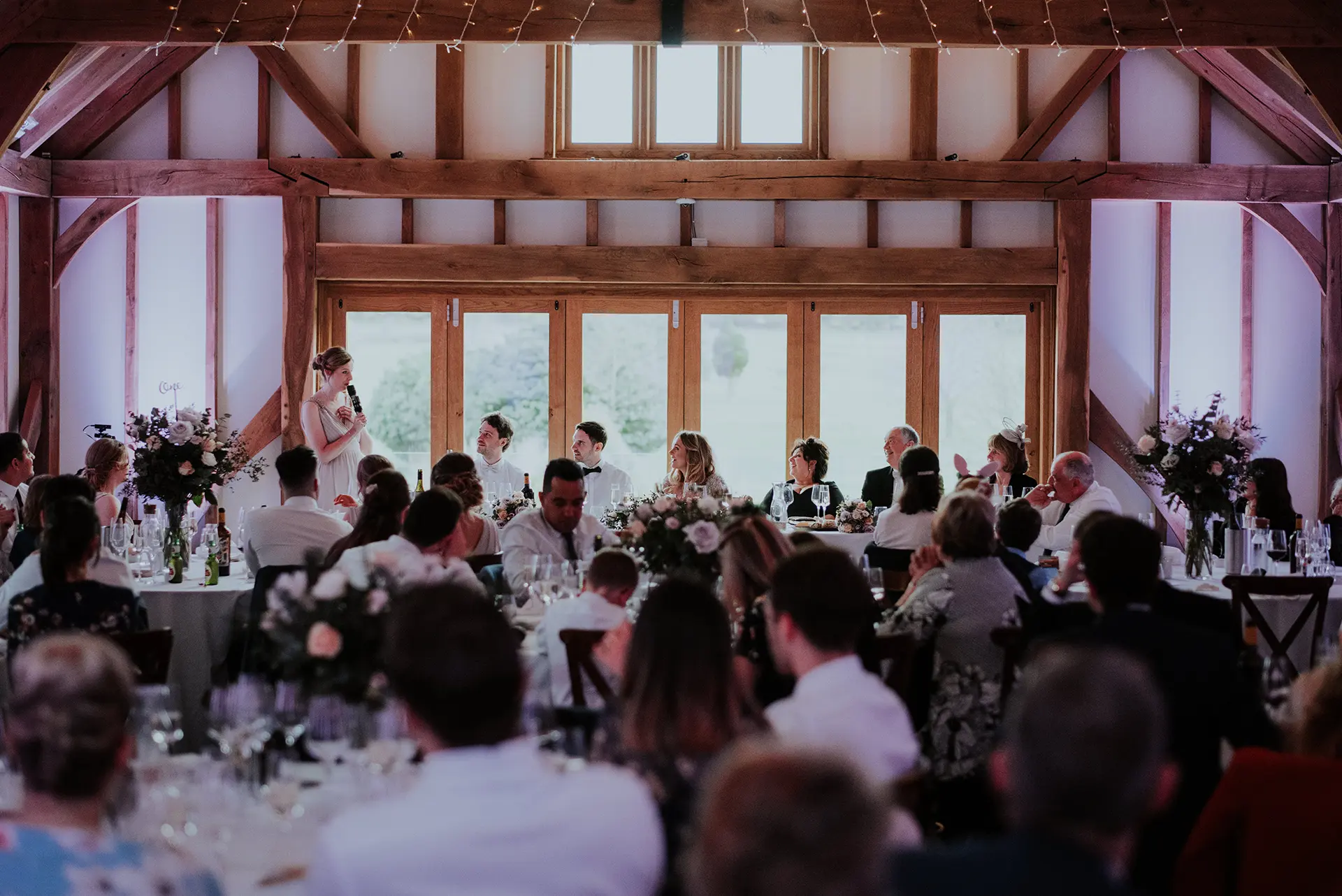 Brookfield Barn wedding speeches