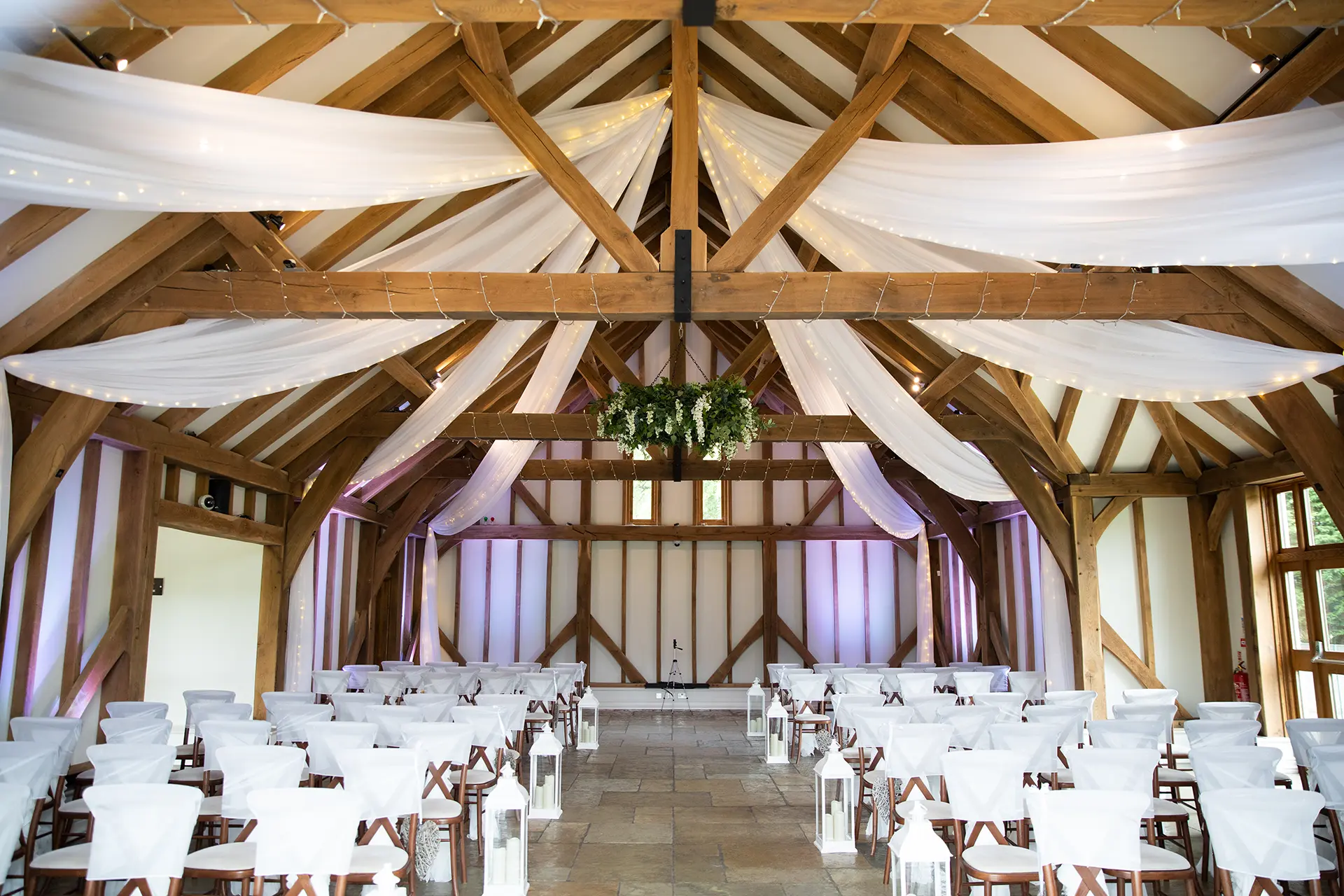 Brookfield Barn wedding ceremony space
