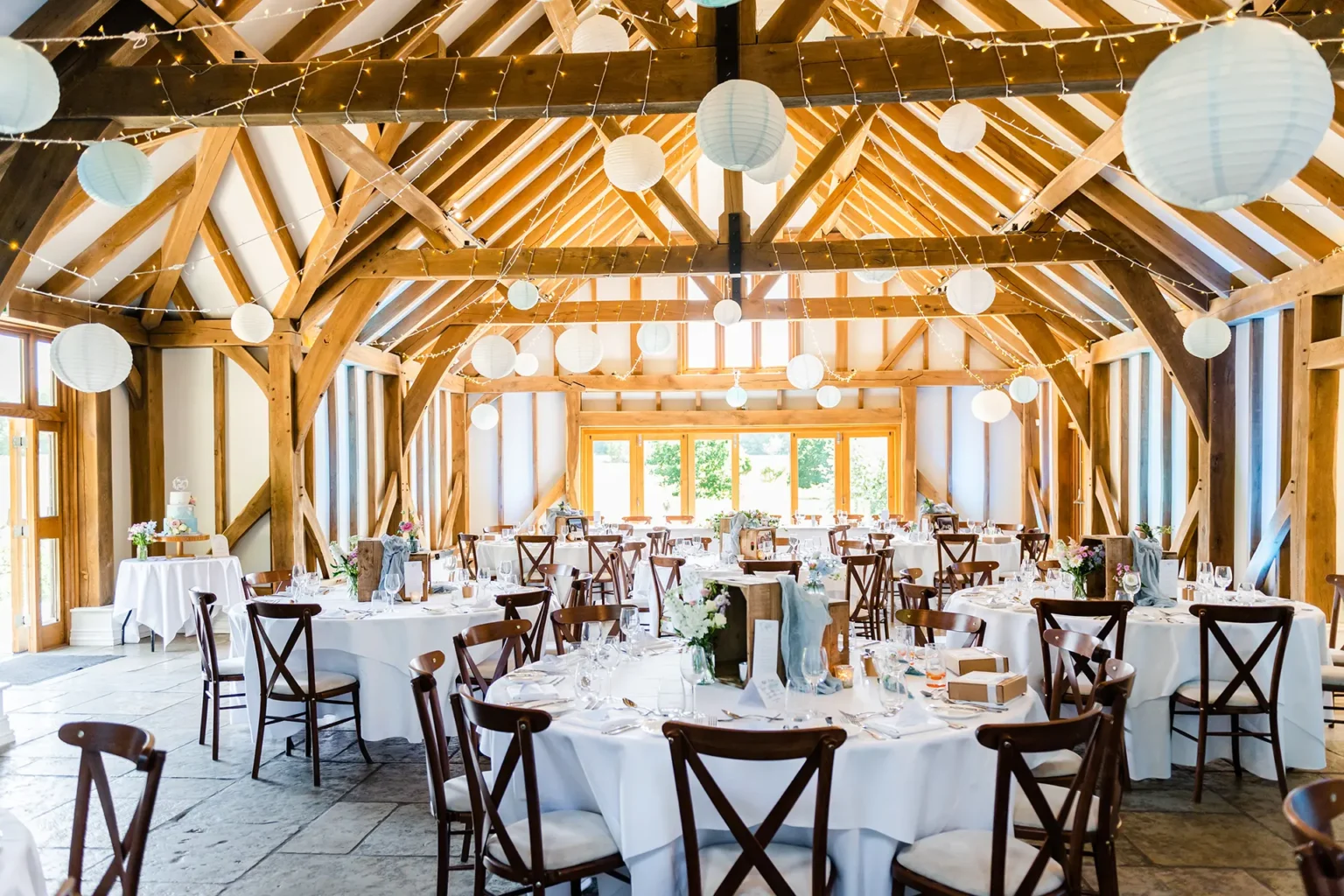 Brookfield Barn spring wedding decor wedding breakfast