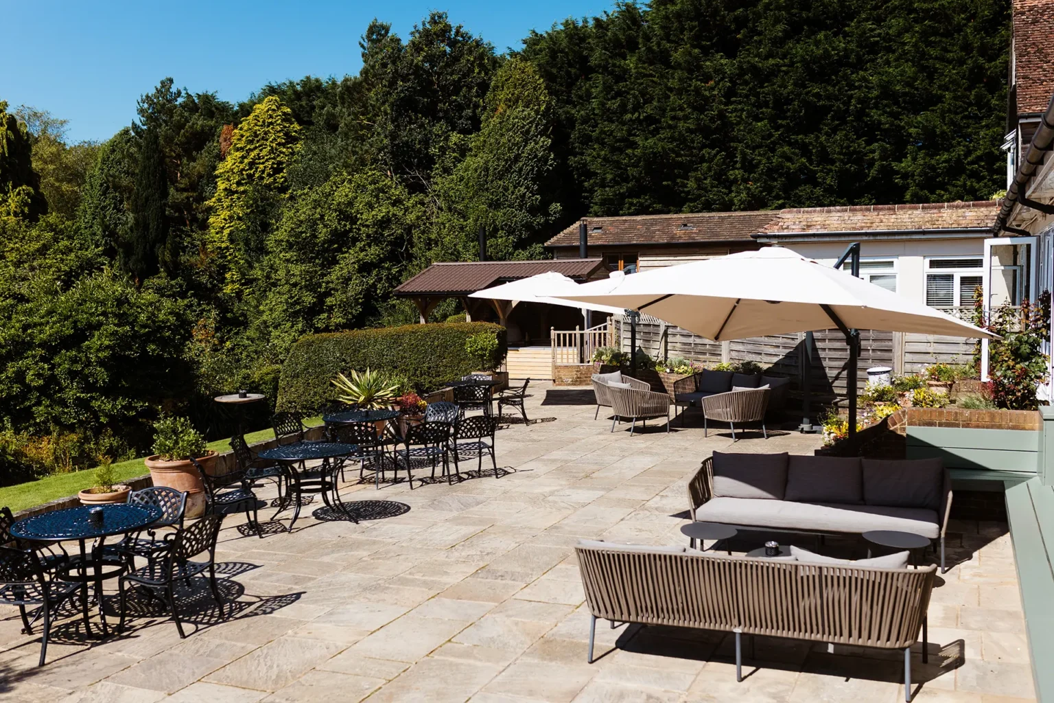 Brookfield Barn terrace event space