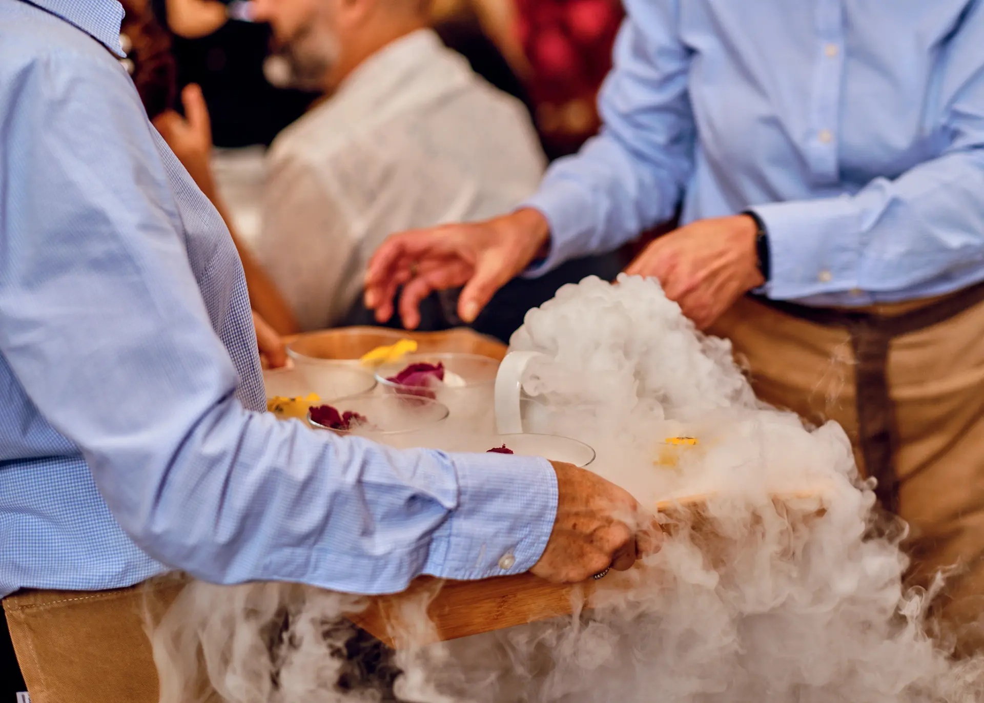 Brookfield Barn wedding breakfast service
