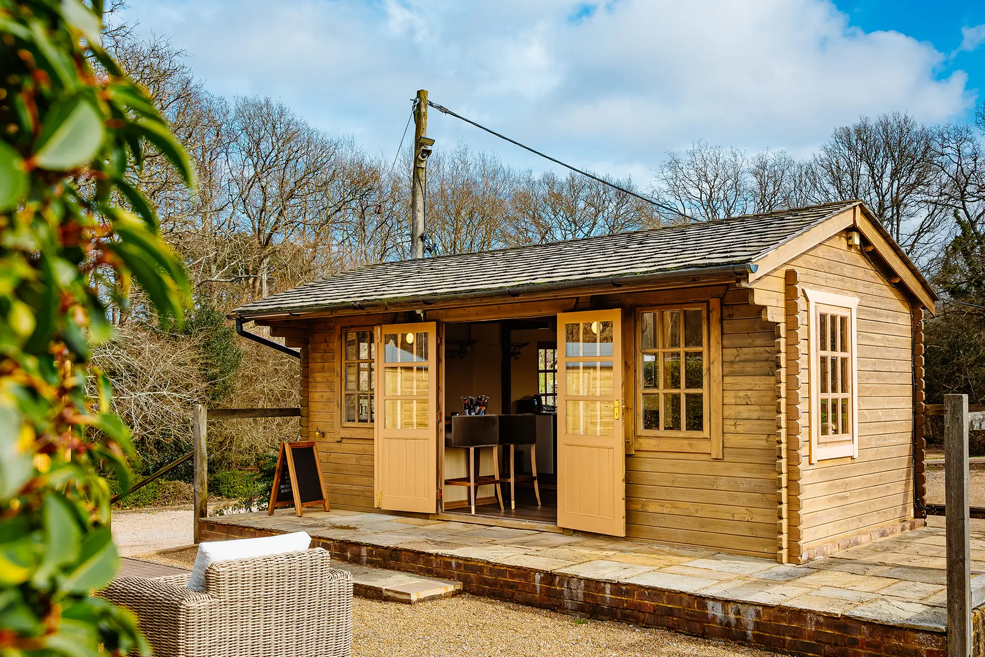 brookfield barn the lodge outside