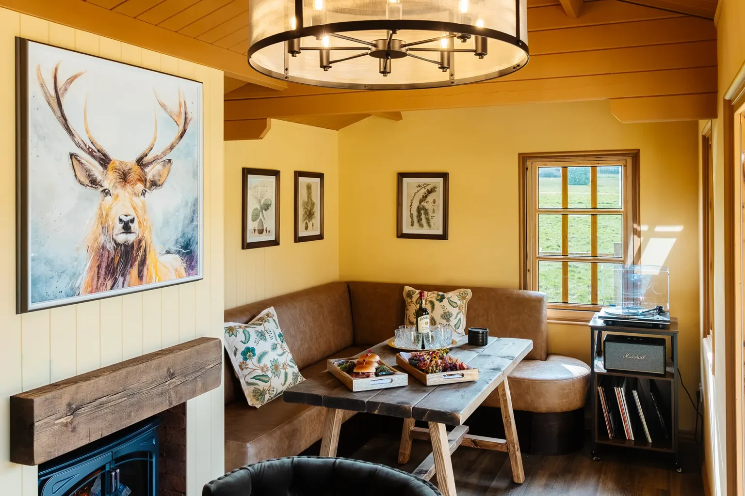 brookfield barn the lodge seating area