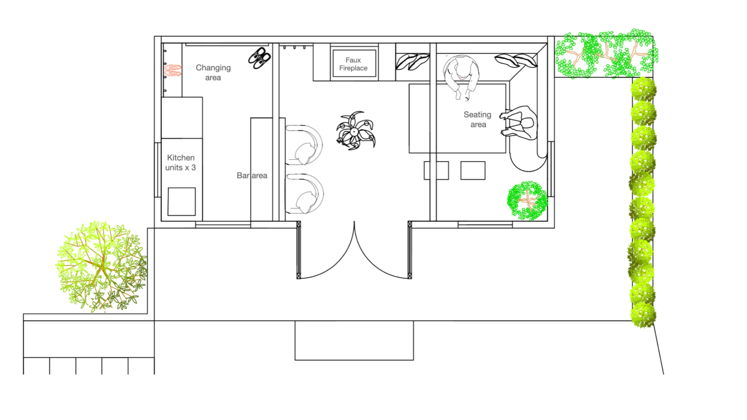 grooms lodge plan