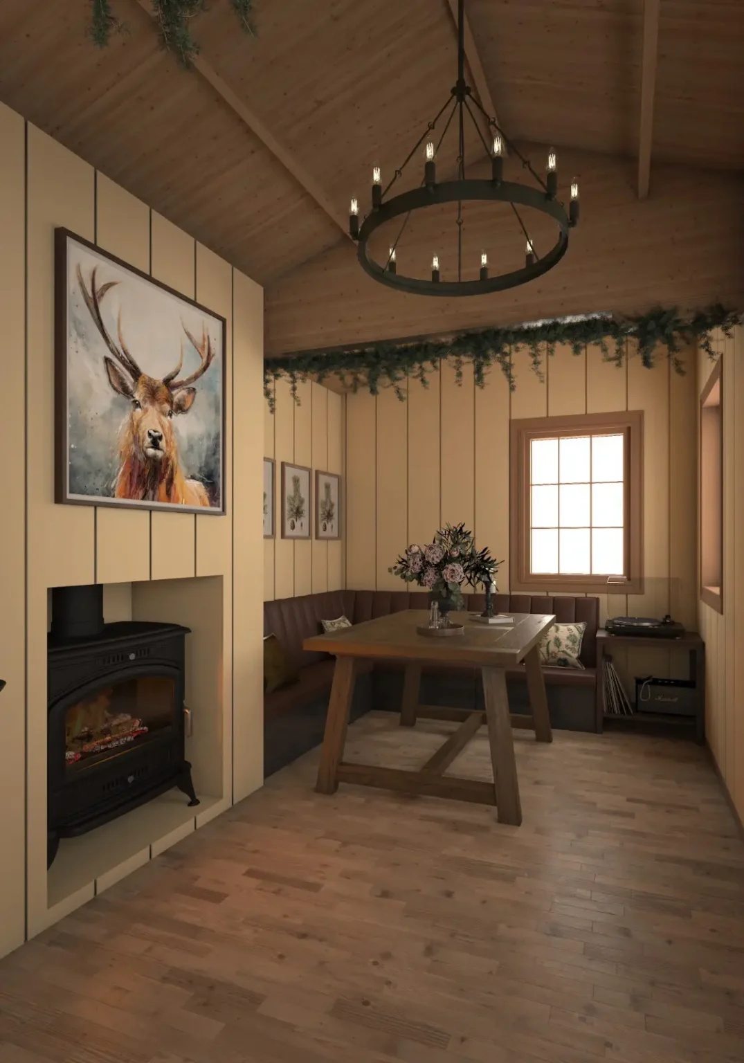 grooms lodge table end