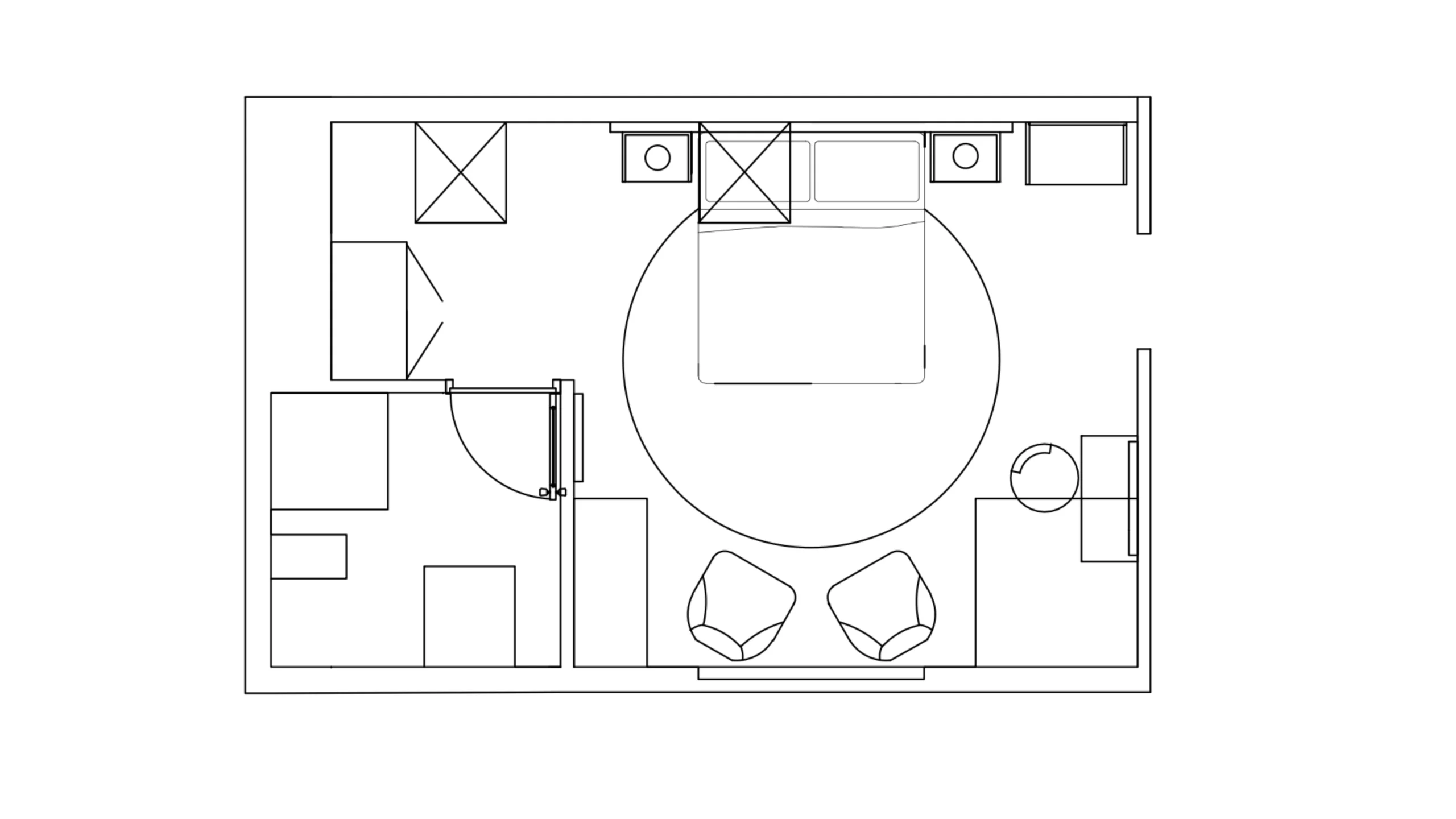 guest room plan