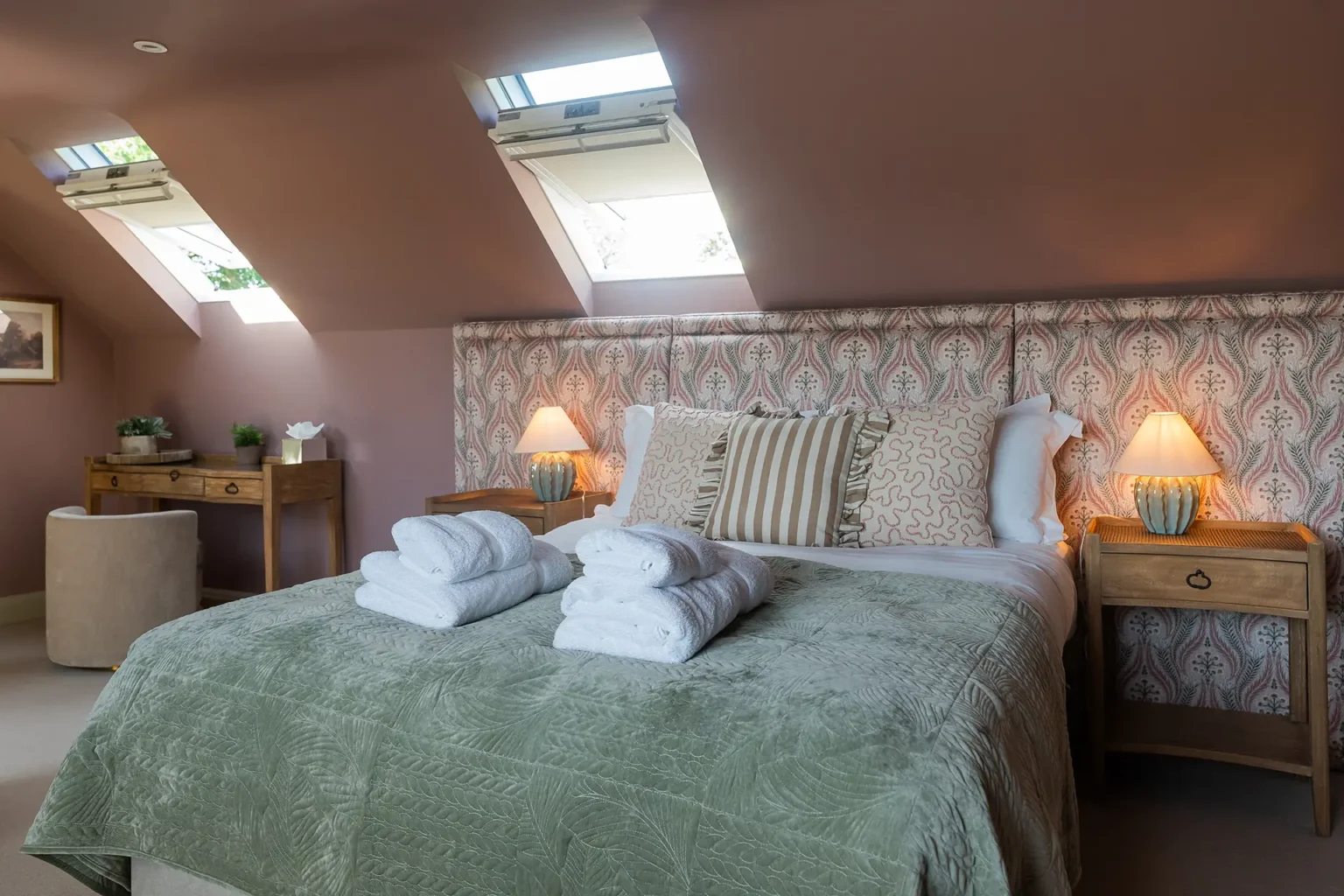 brookfield barn guest bedroom velux windows